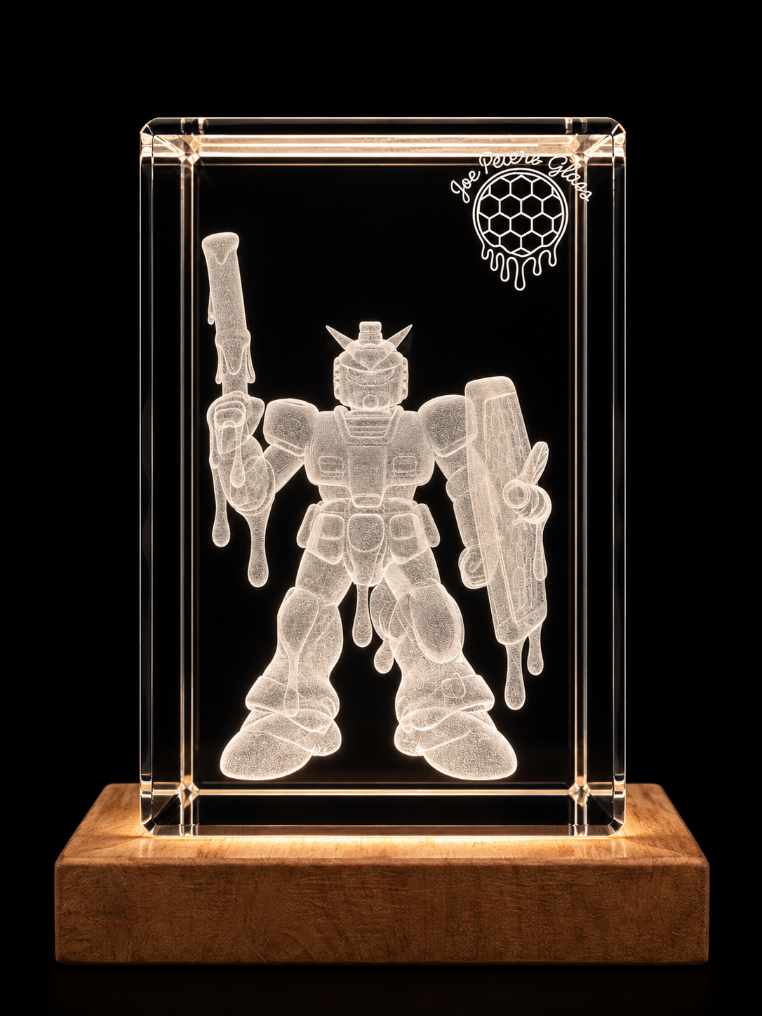 Lazer Etched Honey Gundam